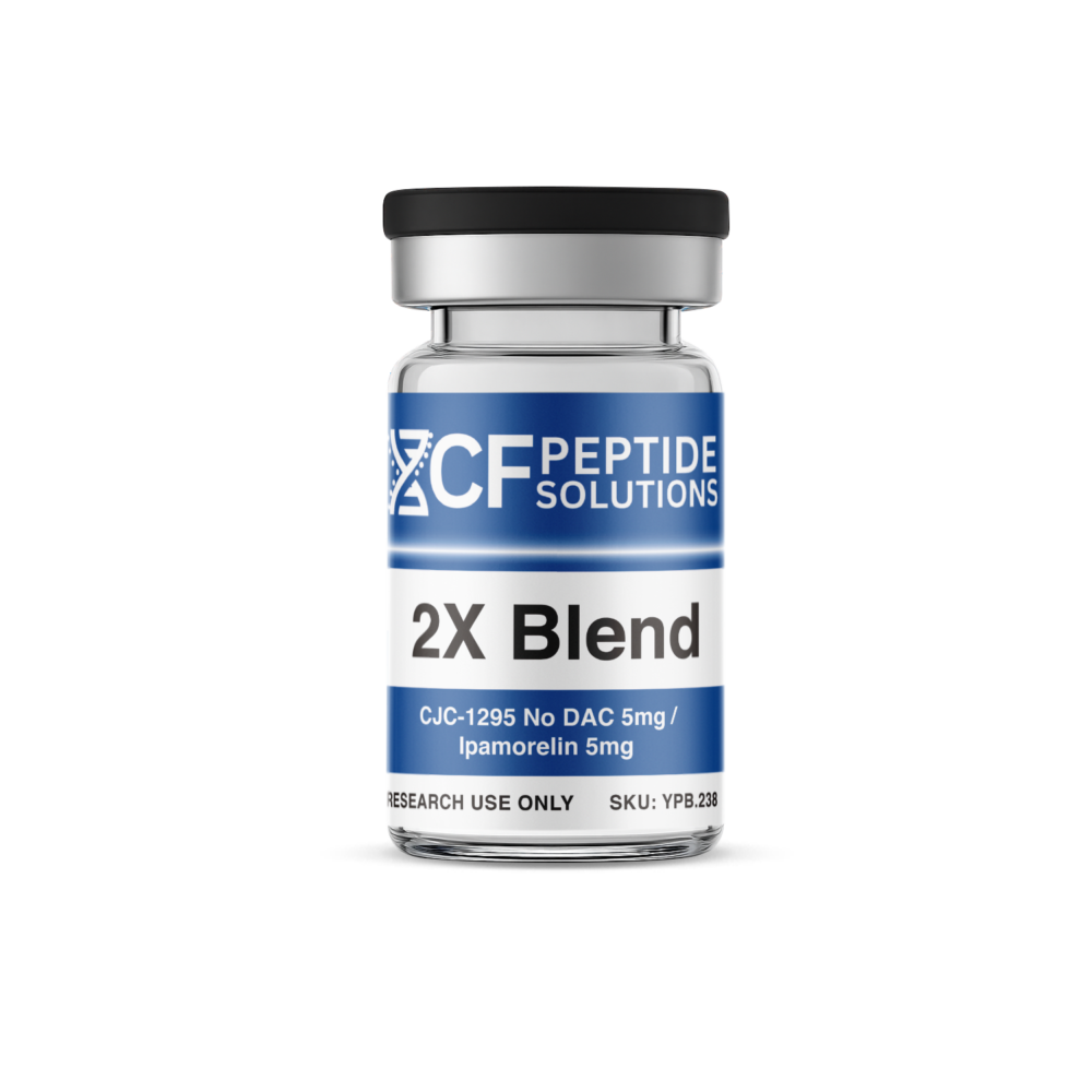 2X Blend CJC-1295 Without DAC (5mg) / Ipamorelin (5mg)